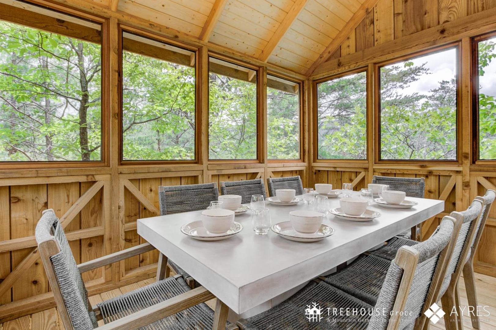 Вілла The Moosewood In Treehouse Grove At Norton Creek Гатлінбург Екстер'єр фото