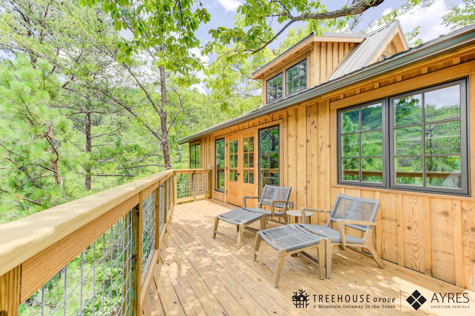 Вілла The Moosewood In Treehouse Grove At Norton Creek Гатлінбург Екстер'єр фото