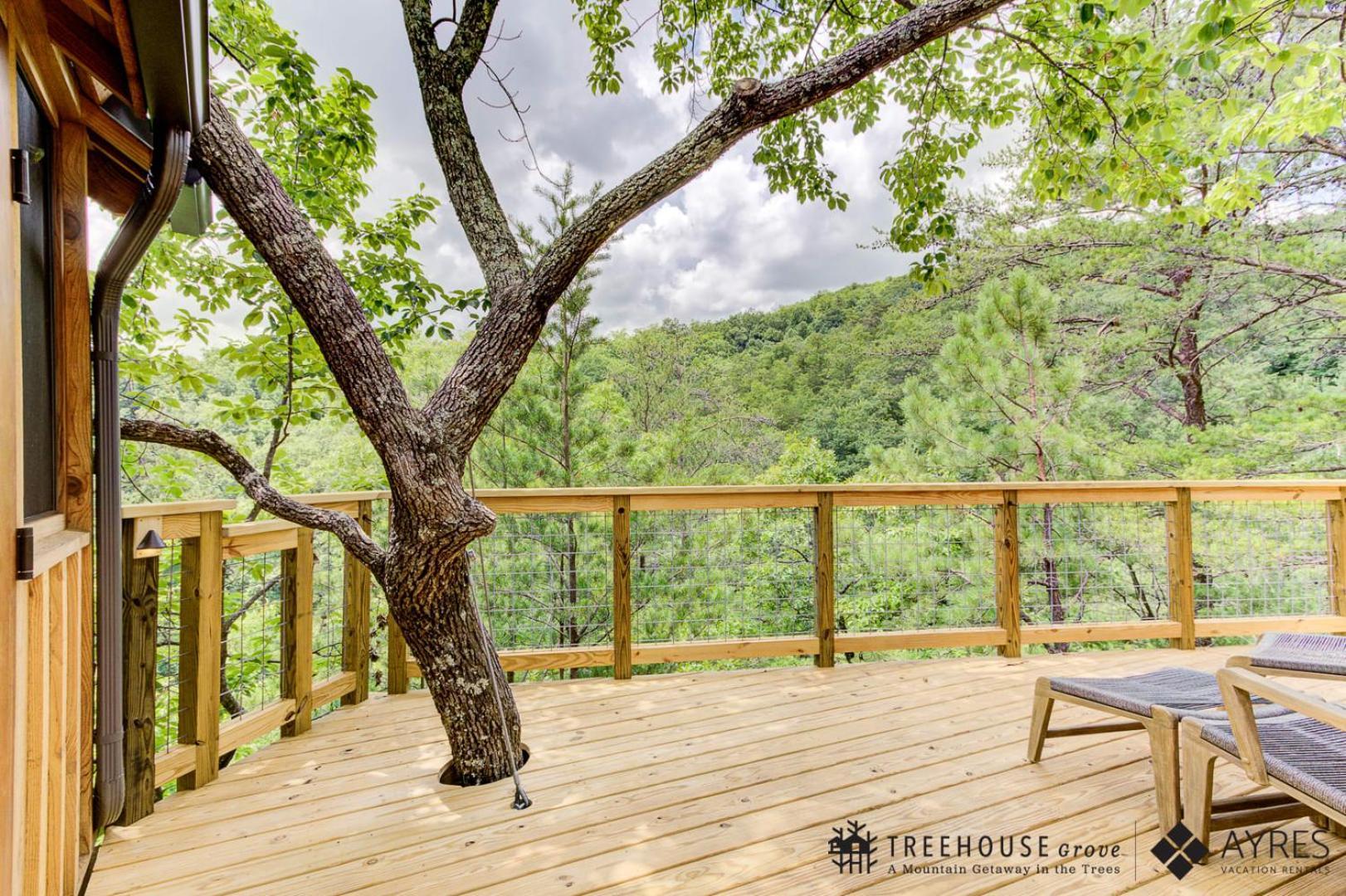 Вілла The Moosewood In Treehouse Grove At Norton Creek Гатлінбург Екстер'єр фото